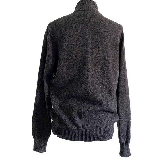 Oscar de la Renta Gray button down cardigan size S - Picture 7 of 11